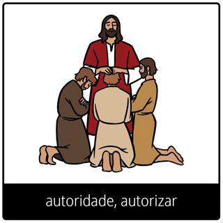 Símbolo do evangelho — autoridade, autorizar