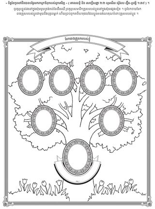ទំព័រ​សកម្មភាព ៖ ខ្ញុំអាច​ធ្វើ​ពង្សប្រវត្តិ​របស់​ខ្ញុំ