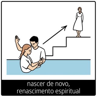 Símbolo do evangelho — nascer de novo, renascimento espiritual