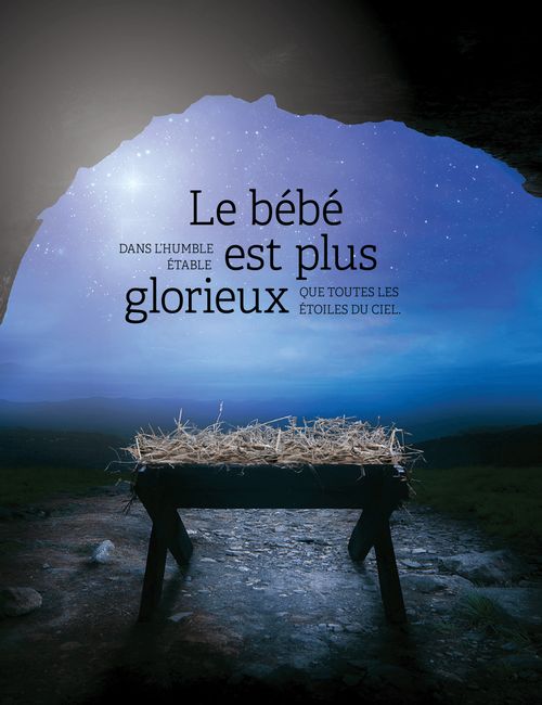 bébé dans la crèche