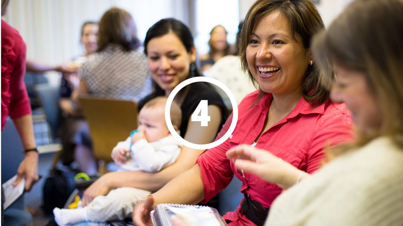 Una clase de escuela dominical