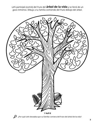 The Tree of Life coloring page