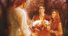 Adam and Eve Offering Sacrifice [Ādams un Ieva pienes upuri], Kīts Lārsons