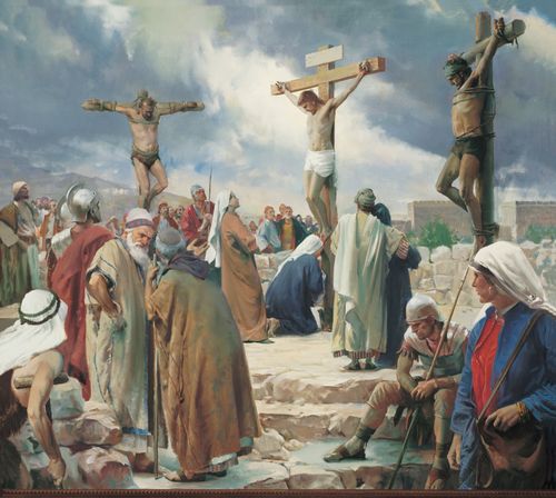 a Crucificação de Jesus Cristo