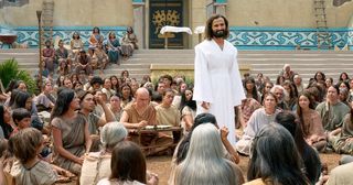 Christ teaching in the Americas