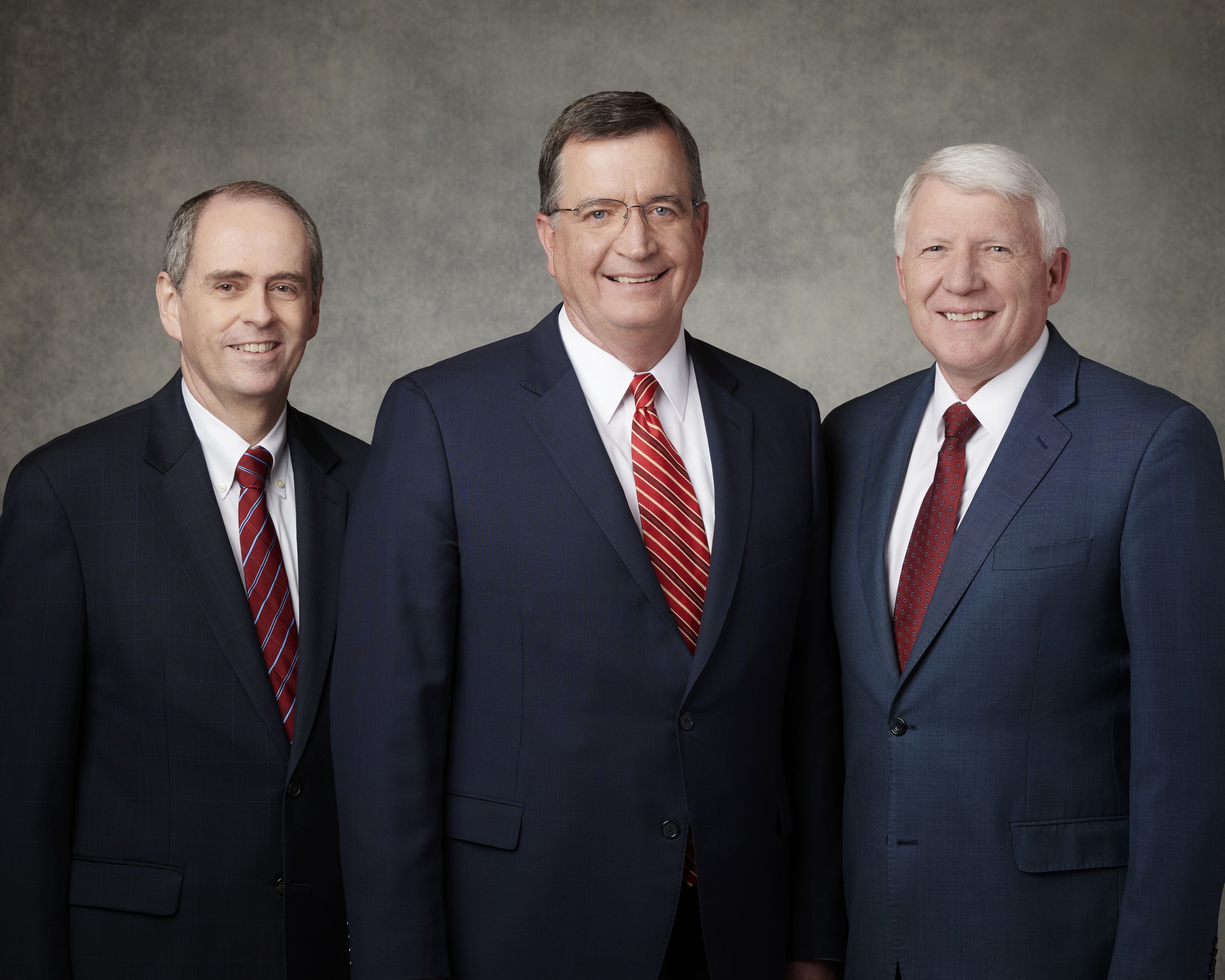 An official portrait of the Sunday School General Presidency of The Church of Jesus Christ of Latter-day Saints.