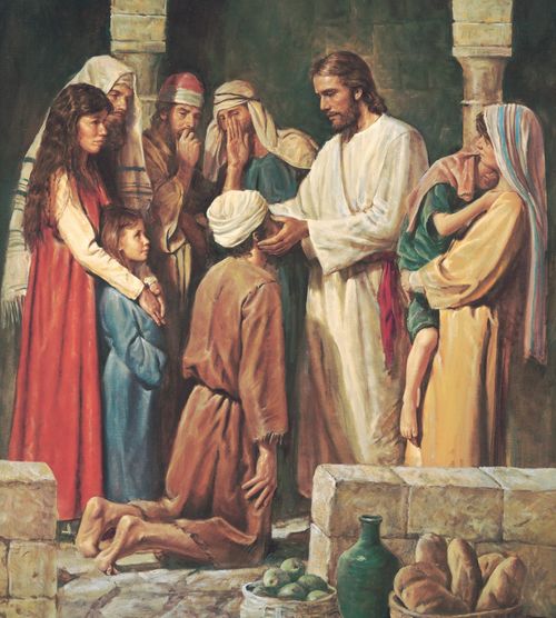 Christ healing