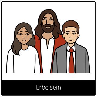 Symbol für Evangeliumsbegriff: Erbe sein