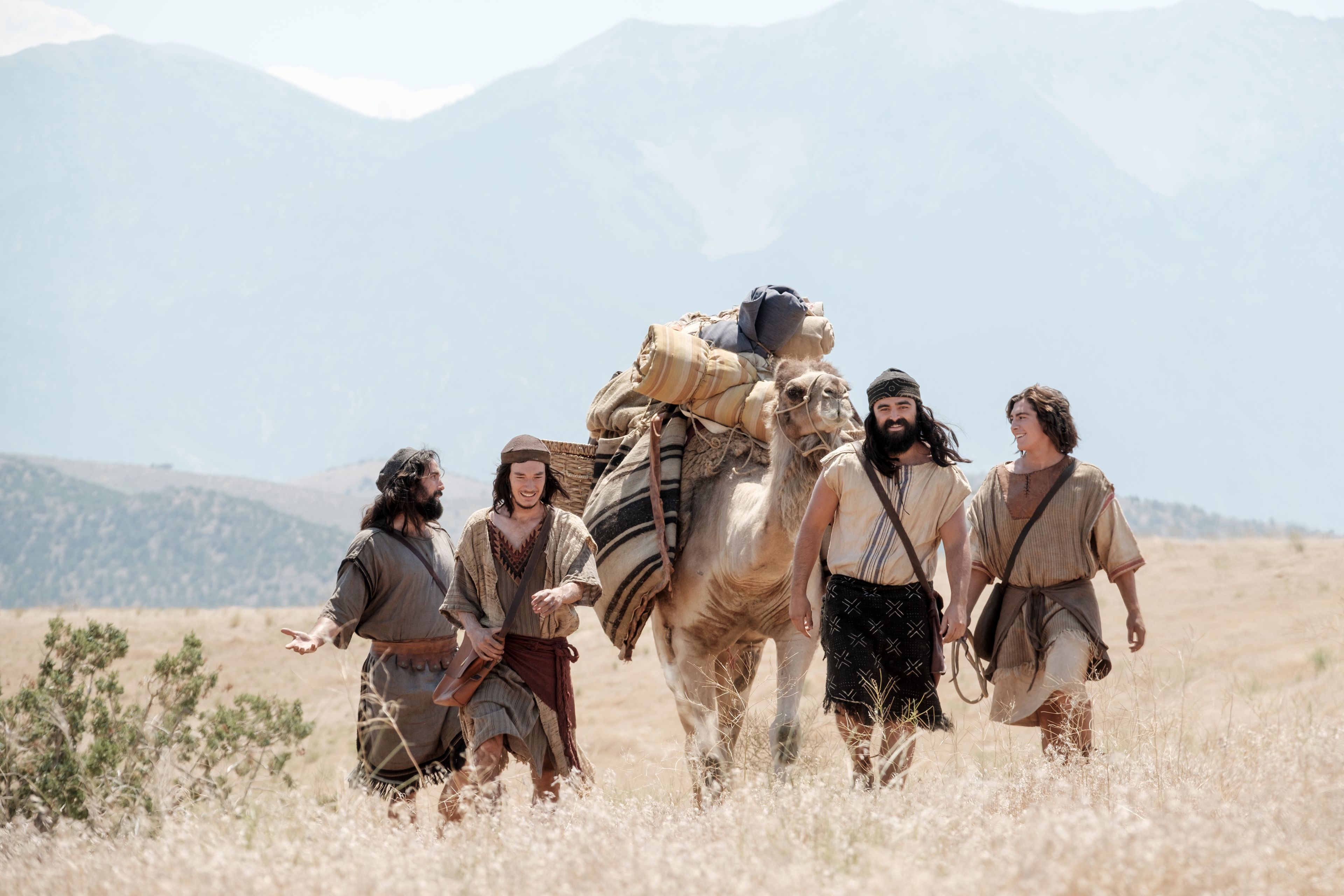 Nephi and his brothers travel to Ishmael's house.