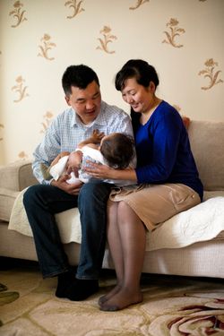 Parents with a Baby