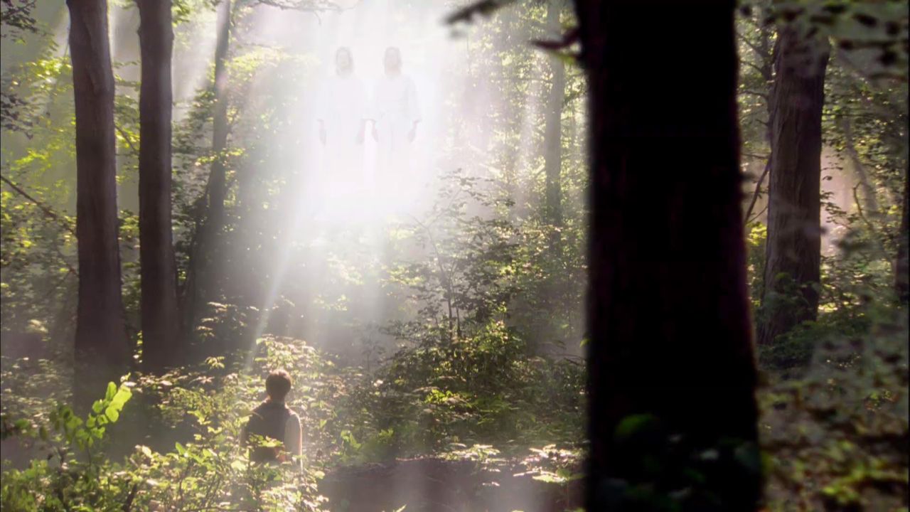 A Primeira Visão de Joseph Smith, que deu início à Restauração da Igreja de Jesus Cristo