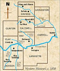 map of Missouri