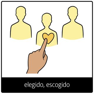 Símbolo del Evangelio: elegido, escogido