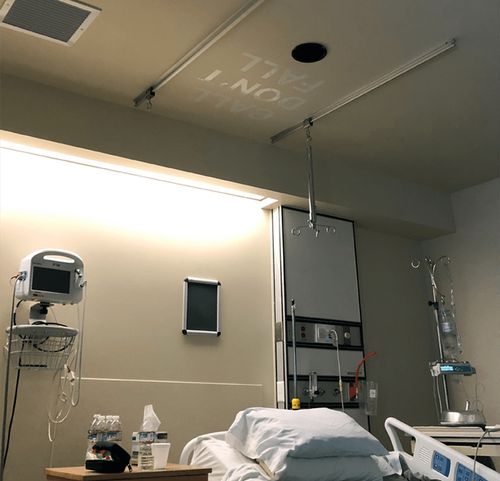 Bolnišnična soba. 