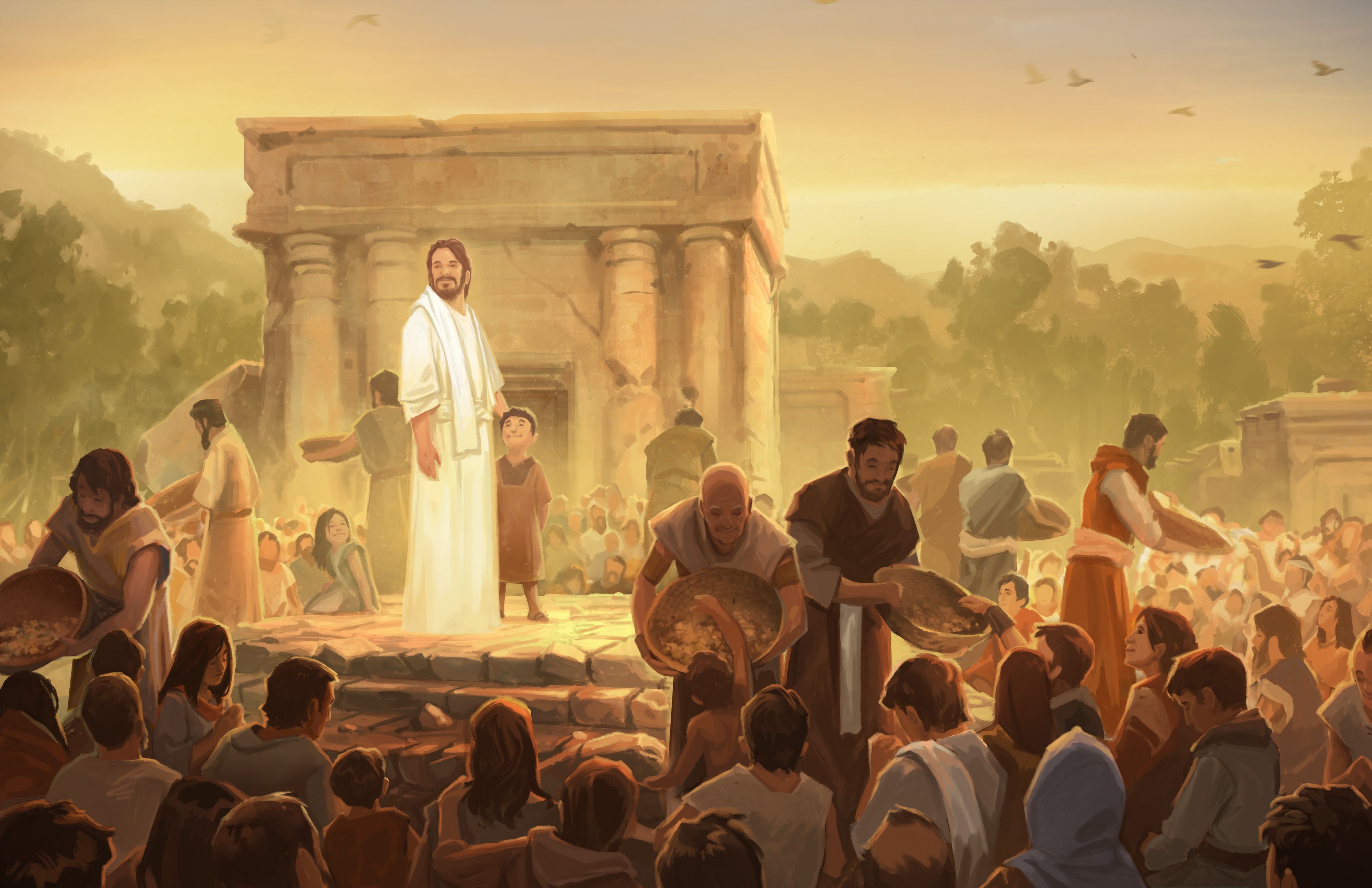 Christ Appears in Americas, by Andrew Bosley