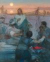 Christus und die Fischer, Gemälde von J. Kirk Richards
