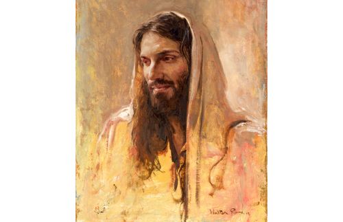 描绘耶稣基督的画作