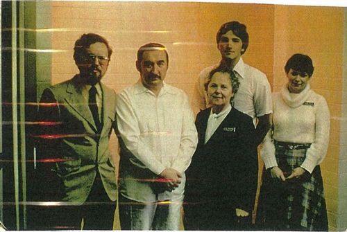 Lidia Zakrzewski with the Chicago Polish Branch