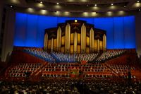 The Choir on Temple Square performs during the 189th Semiannual General Conference October 2019.