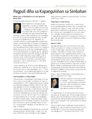 handout, Pagpuli diha sa Kapangulohan