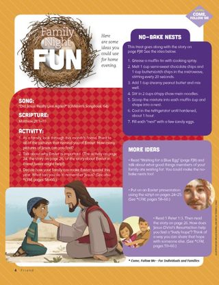 picture of Jesus helping a small boy