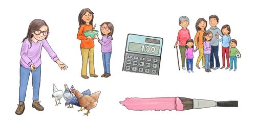 pictures of Magali’s favorite things