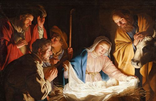 painting of the Nativity
