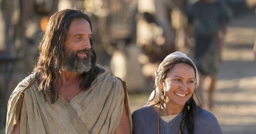 Nephi and his wife walk and talk together in the Land of Nephi. This is part of Season Two of the Book of Mormon Visual Library. Scene 214.