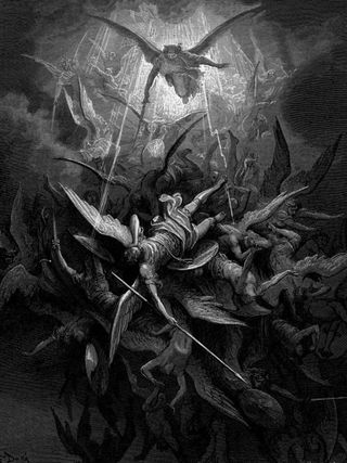 St. Michael, the Archangel, by Gustave Doré