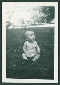 Jeffrey R. Holland as a young child, 1941.