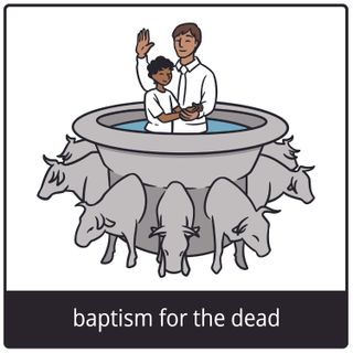 baptism for the dead gospel symbol
