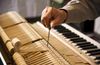 piano being tuned