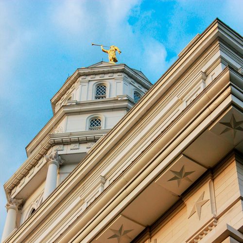 Exterior del Templo de Nauvoo, Illinois