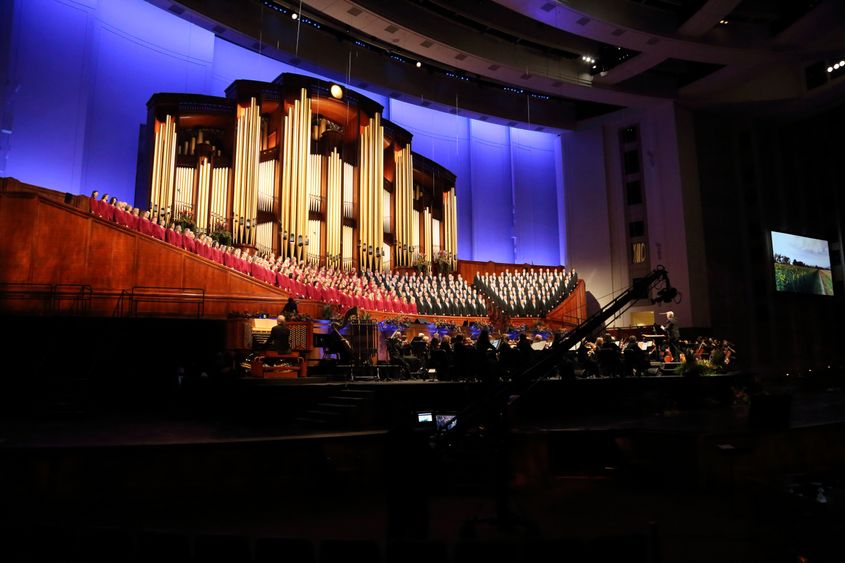 TabernacleChoir: Music &The Spoken Word First Live Broadcast Since Pandemic 