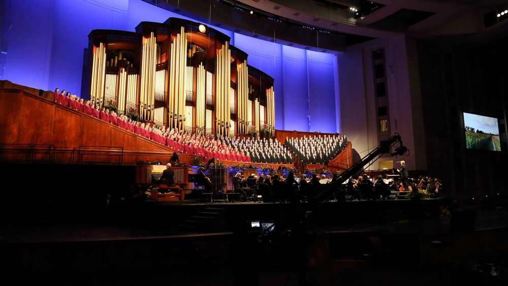 TabernacleChoir: Music &The Spoken Word First Live Broadcast Since Pandemic 