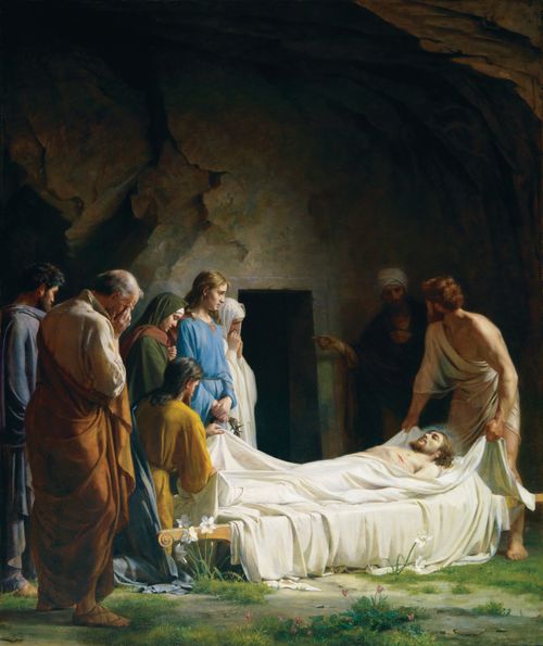 Begrafenis van Jezus (de begrafenis van Christus)
