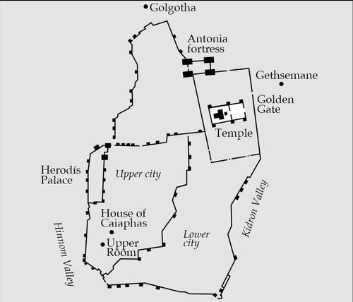 Jerusalem map