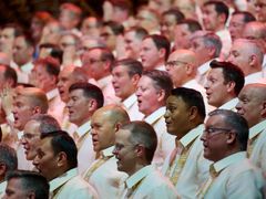 Various images from the Tabernacle Choir 2024 Tour - Philippines