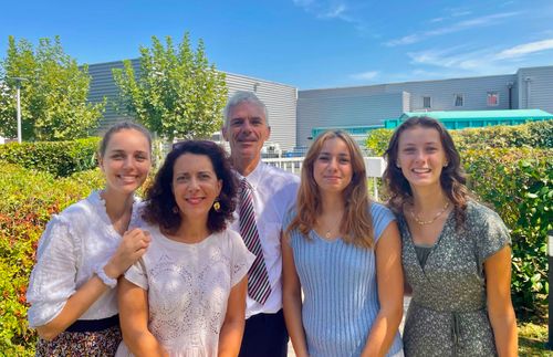 Bruder Watbled mit seiner Familie