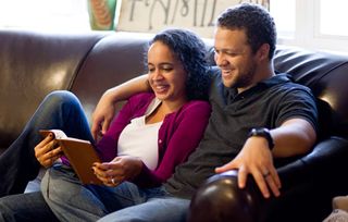 couple reading together