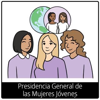 símbolo del Evangelio de Presidencia General de las Mujeres Jóvenes