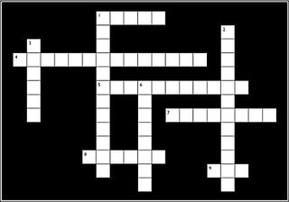 Crossword puzzle