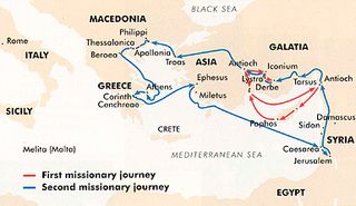 Paul’s missionary journeys