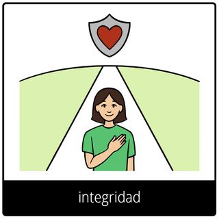 símbolo del Evangelio de integridad