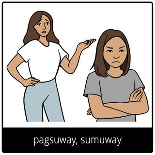 simbolo ng ebanghelyo para sa pagsuway, sumuway