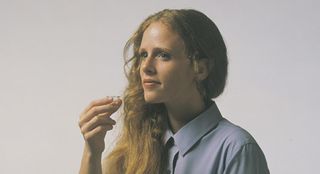 girl partaking of the sacrament