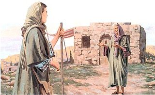 Mary visited Elisabeth