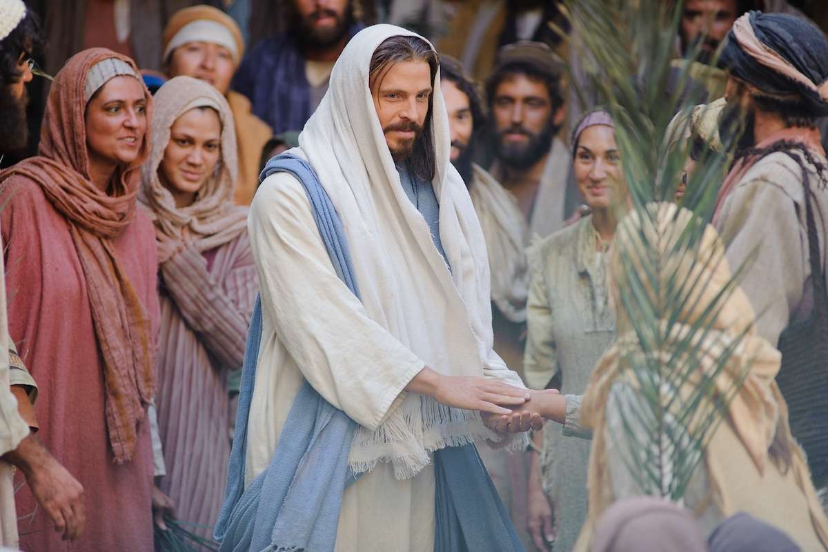 La entrada triunfal de Cristo en Jerusalén