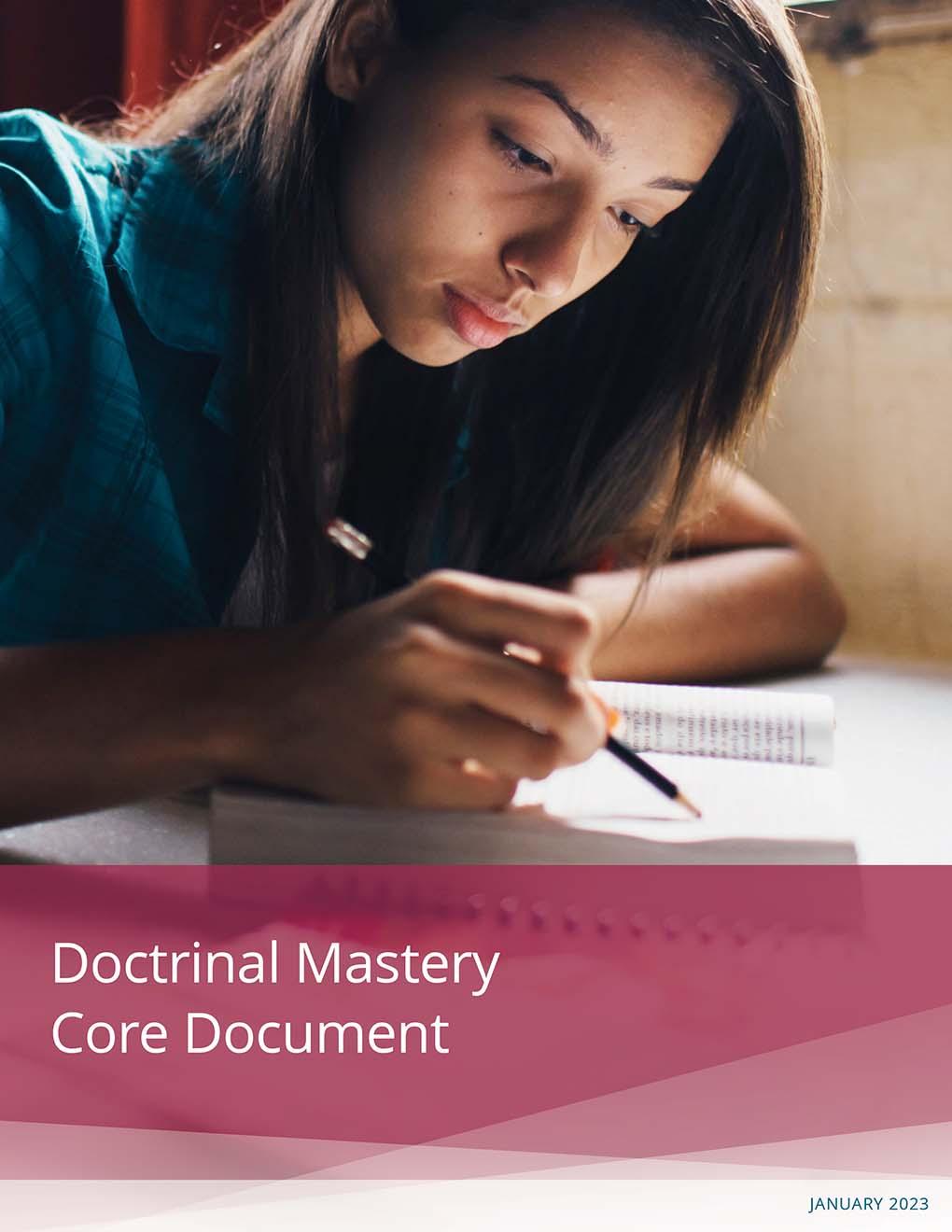 Doctrinal Mastery Core Document Cover